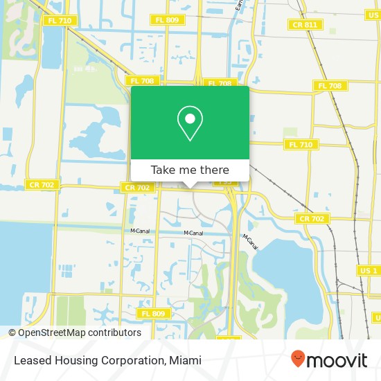Mapa de Leased Housing Corporation