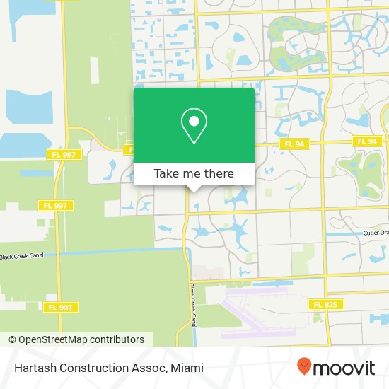 Mapa de Hartash Construction Assoc