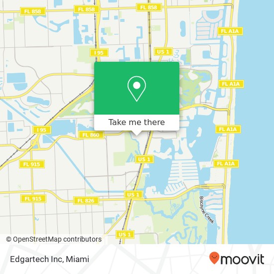 Mapa de Edgartech Inc
