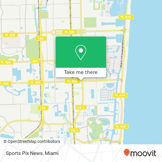 Sports Pix News map