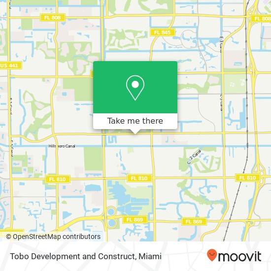 Mapa de Tobo Development and Construct