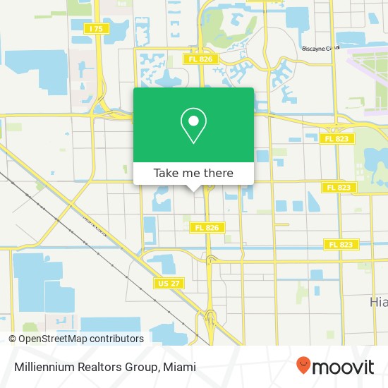 Milliennium Realtors Group map