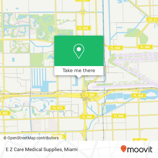 E Z Care Medical Supplies map