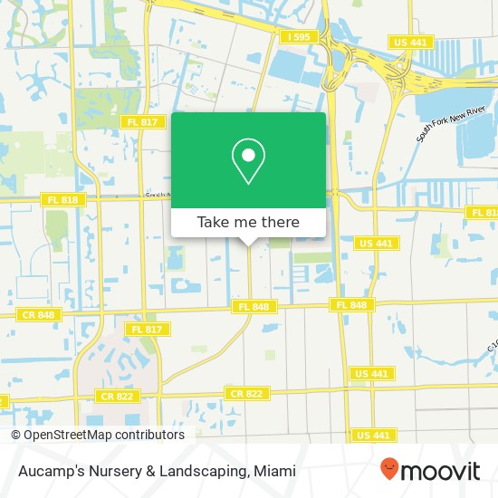 Aucamp's Nursery & Landscaping map