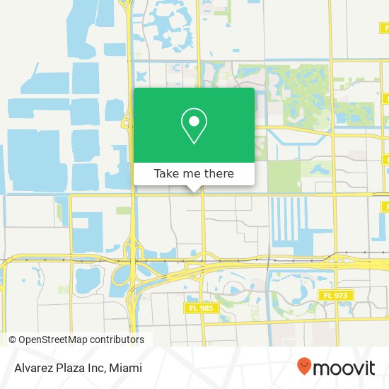 Alvarez Plaza Inc map