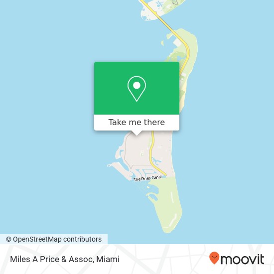 Miles A Price & Assoc map