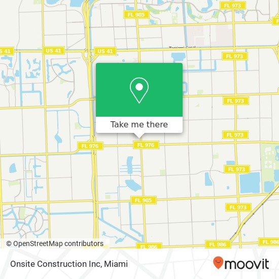 Onsite Construction Inc map