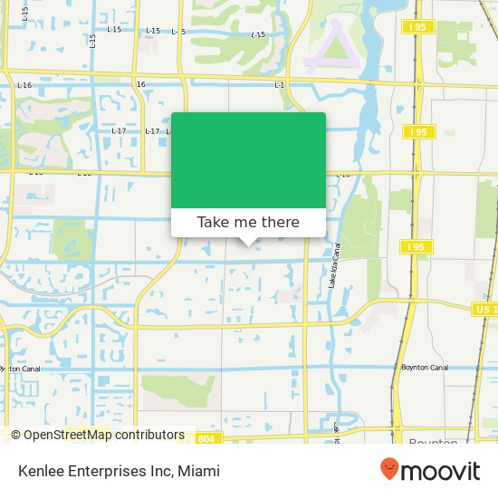 Mapa de Kenlee Enterprises Inc