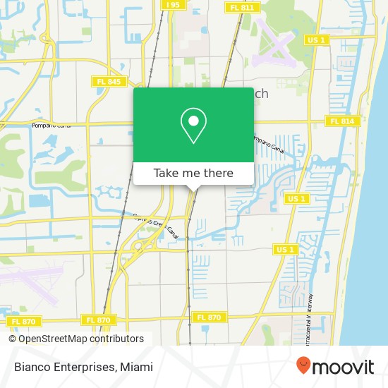 Bianco Enterprises map