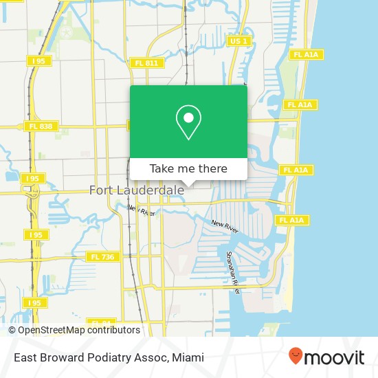 Mapa de East Broward Podiatry Assoc