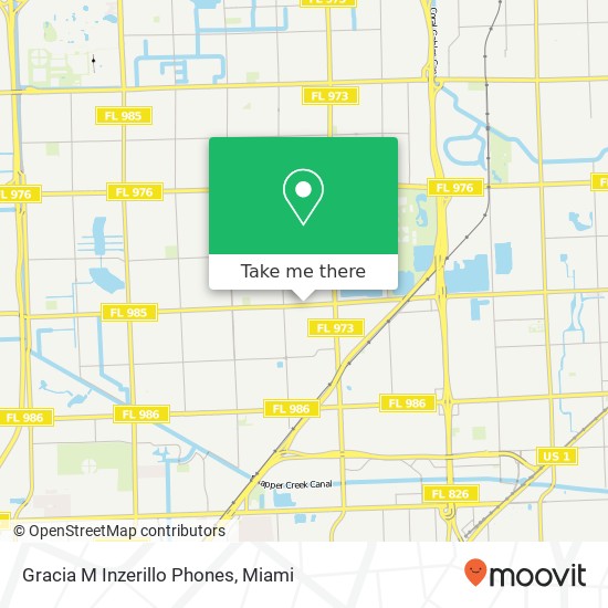 Mapa de Gracia M Inzerillo Phones