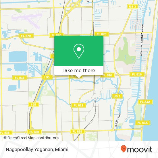 Mapa de Nagapoollay Yoganan