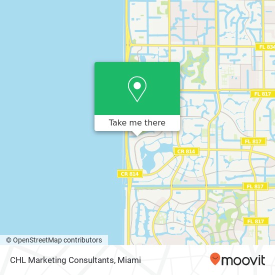 CHL Marketing Consultants map