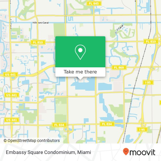 Embassy Square Condominium map