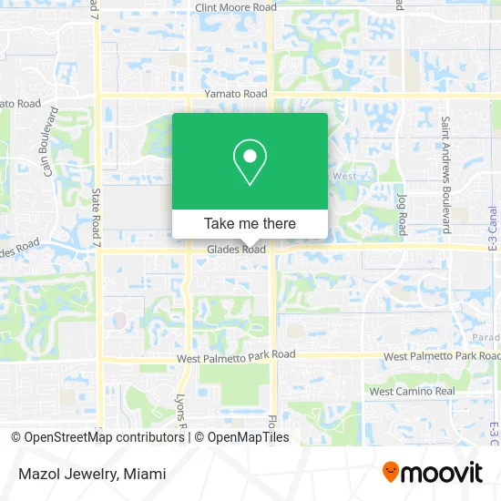 Mazol Jewelry map