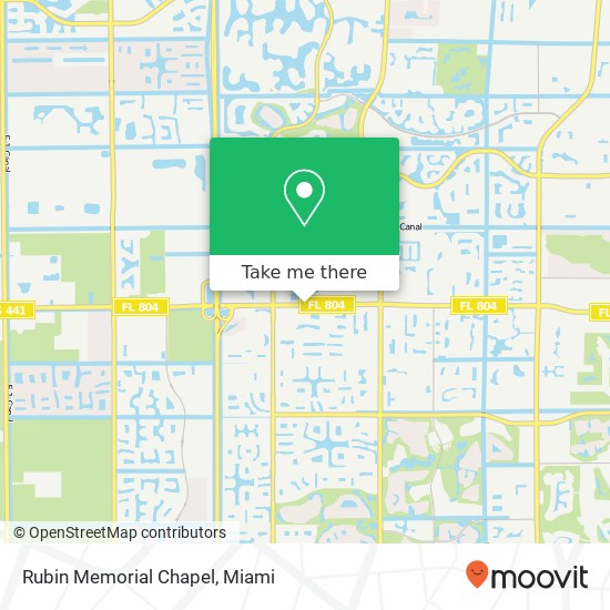 Rubin Memorial Chapel map