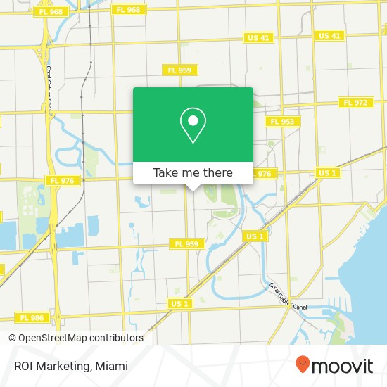 ROI Marketing map