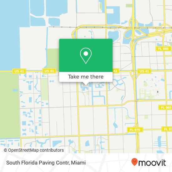 Mapa de South Florida Paving Contr