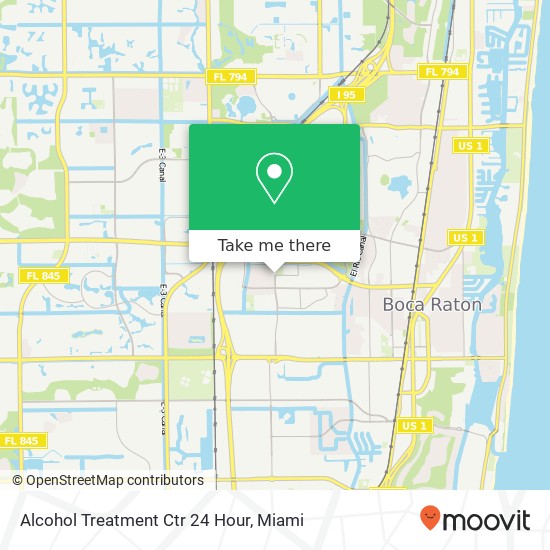 Alcohol Treatment Ctr 24 Hour map