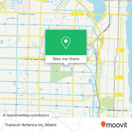 Transcor America Inc map