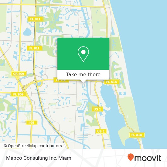 Mapa de Mapco Consulting Inc