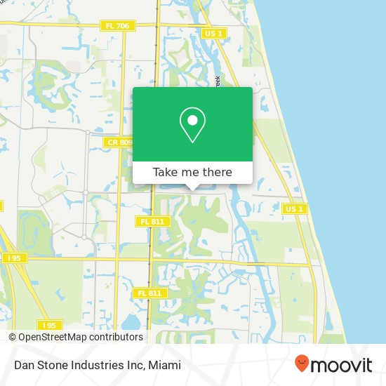 Dan Stone Industries Inc map