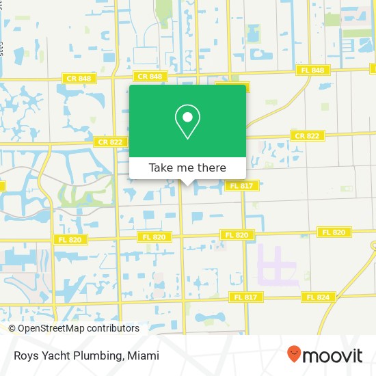 Roys Yacht Plumbing map