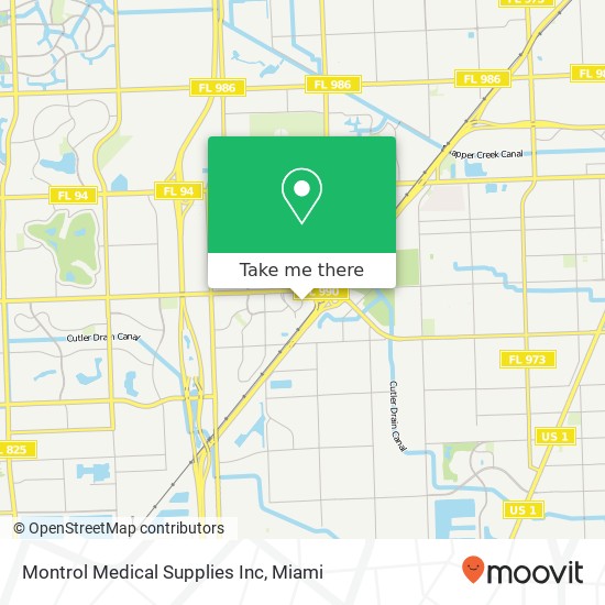 Mapa de Montrol Medical Supplies Inc