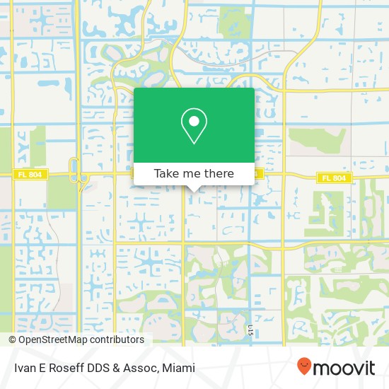 Ivan E Roseff DDS & Assoc map