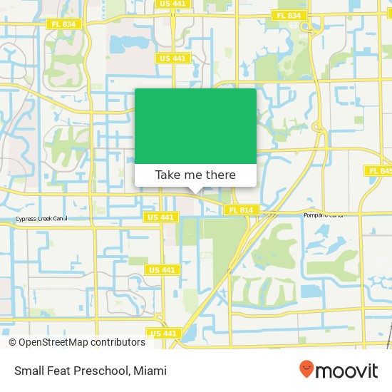 Small Feat Preschool map