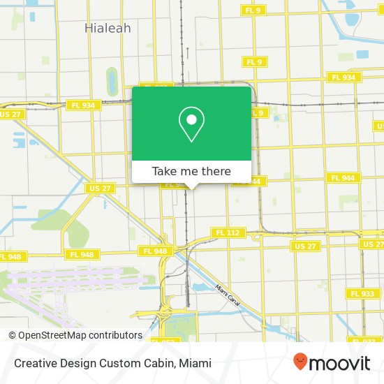 Creative Design Custom Cabin map
