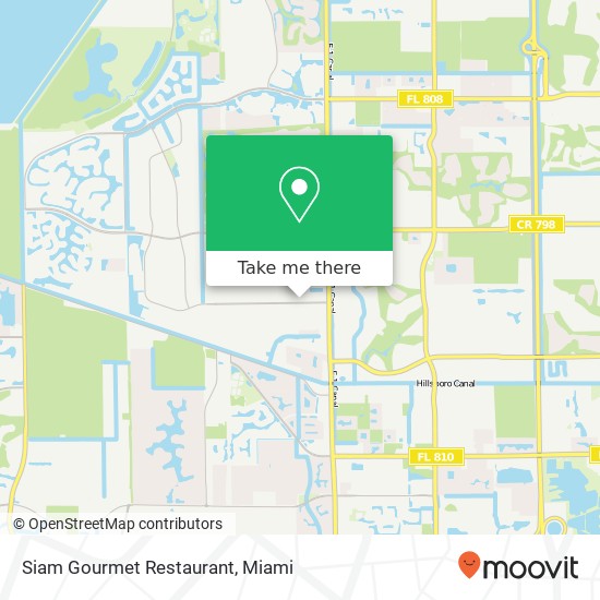 Siam Gourmet Restaurant map