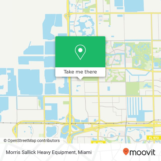 Mapa de Morris Sallick Heavy Equipment