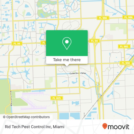 Mapa de Rid Tech Pest Control Inc