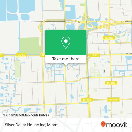 Silver Dollar House Inc map