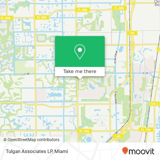 Tulgan Associates LP map