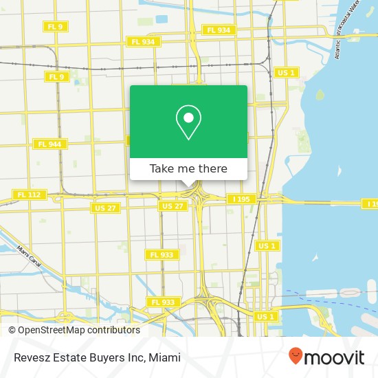 Mapa de Revesz Estate Buyers Inc