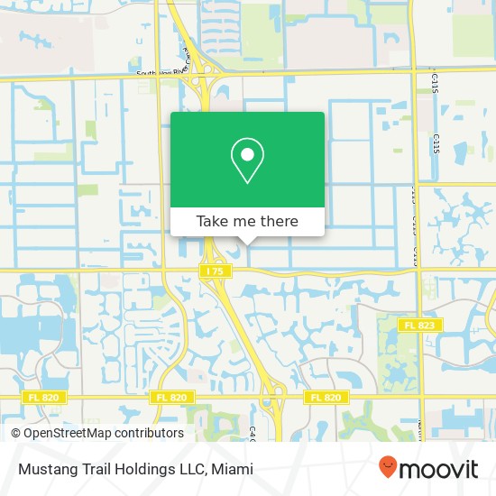 Mustang Trail Holdings LLC map