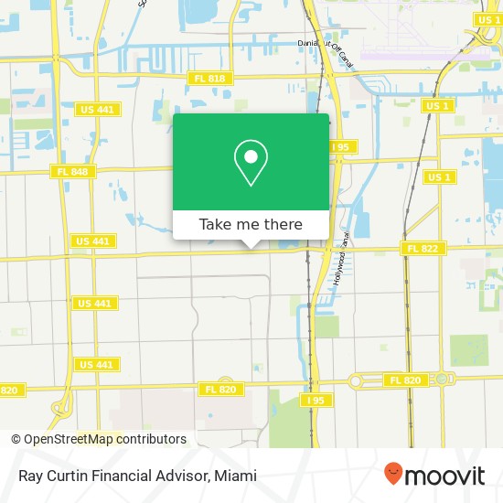 Mapa de Ray Curtin Financial Advisor