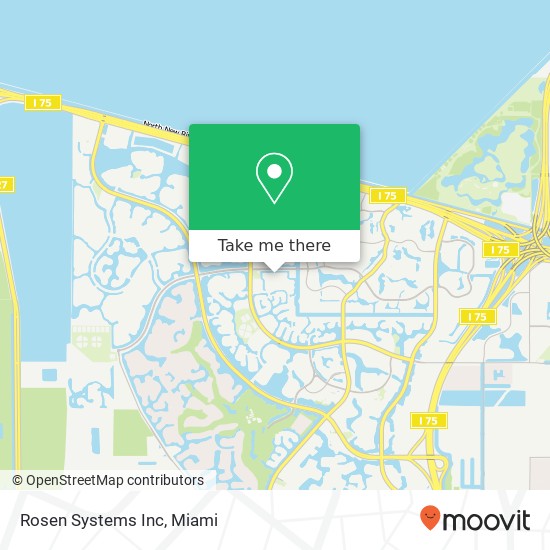 Mapa de Rosen Systems Inc