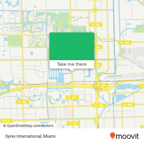 Mapa de Synix International