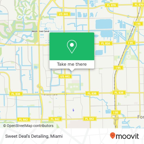 Sweet Deal's Detailing map