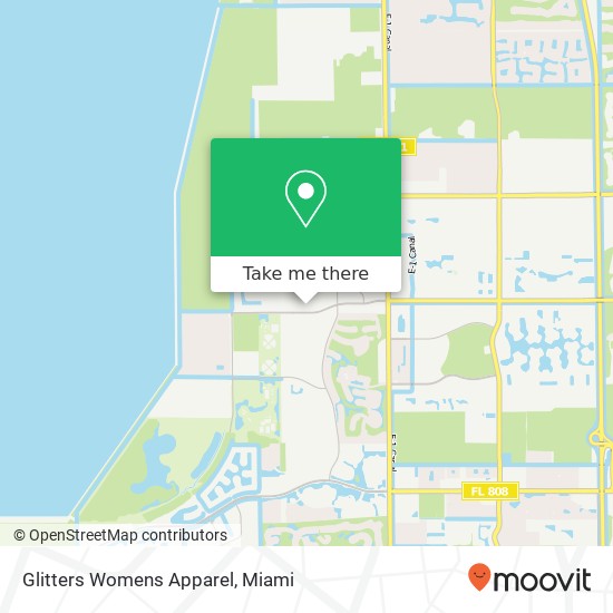 Mapa de Glitters Womens Apparel