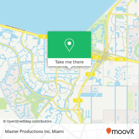 Master Productions Inc map
