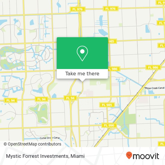 Mystic Forrest Investments map