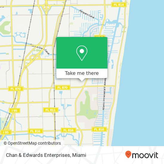 Chan & Edwards Enterprises map