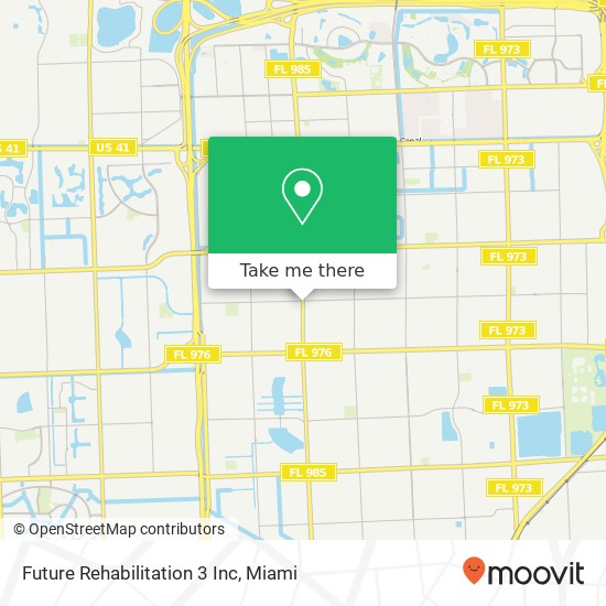 Mapa de Future Rehabilitation 3 Inc