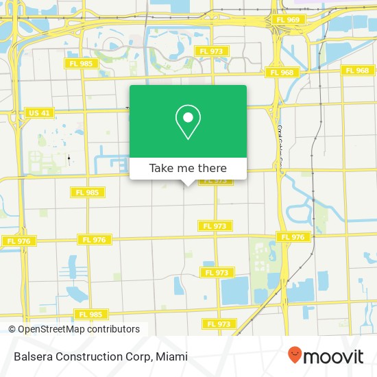 Mapa de Balsera Construction Corp