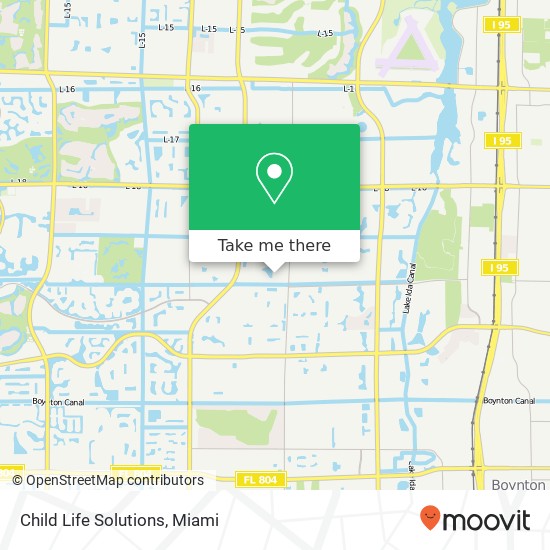 Mapa de Child Life Solutions