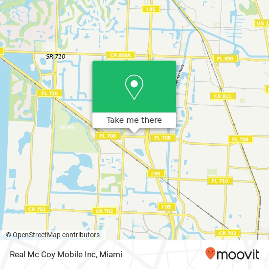 Real Mc Coy Mobile Inc map